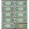 Image 2 : Lot of (10) 1957 $1 Silver Certificate STAR Notes