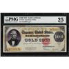 Image 1 : 1922 $100 Gold Certificate Note Fr. 1215 PMG Very Fine 25