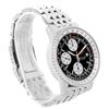 Image 5 : Breitling Navitimer II Stainless Steel Black Dial Mens Watch