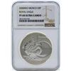 Image 1 : 2000MO Mexico 5 Pesos Royal Eagle Silver Coin NGC PF68 Ultra Cameo