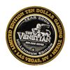 Image 2 : .999 Silver The Venetian Las Vegas Nevada $10 Casino Limited Edition Gaming Toke