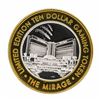 Image 1 : .999 Silver Mirage Las Vegas Nevada $10 Casino Limited Edition Gaming Token
