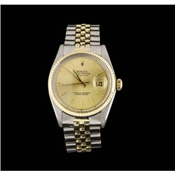 Mens Two-Tone Rolex Datejust Watch