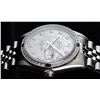 Image 9 : Rolex Stainless Steel Sapphire and Diamond Datejust Mens Wristwatch