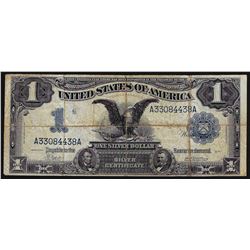 1899 $1 Black Eagle Silver Certificate Note