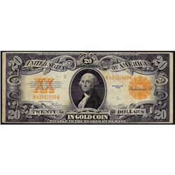 1922 $20 Gold Certificate Note - Great Color