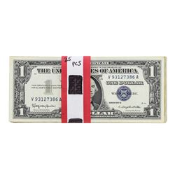 Lot of (25) 1957B $1 Silver Certificate Notes - Circulated