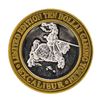 Image 1 : .999 Silver Excalibur Las Vegas Nevada $10 Casino Limited Edition Gaming Token