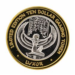 .999 Silver Luxor Las Vegas Nevada $10 Casino Limited Edition Gaming Token