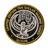 Image 1 : .999 Silver Luxor Las Vegas Nevada $10 Casino Limited Edition Gaming Token