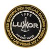 Image 2 : .999 Silver Luxor Las Vegas Nevada $10 Casino Limited Edition Gaming Token