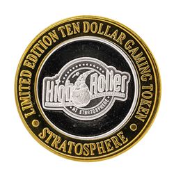 .999 Silver Stratosphere Las Vegas, NV $10 Casino Limited Edition Gaming Token