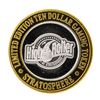 Image 1 : .999 Silver Stratosphere Las Vegas, NV $10 Casino Limited Edition Gaming Token