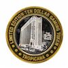 Image 1 : .999 Fine Silver Tropicana Las Vegas $10 Casino Limted Edition Gaming Token