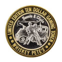 .999 Silver Whiskey Petes Casino Jean, Nevada $10 Limited Edition Gaming Token