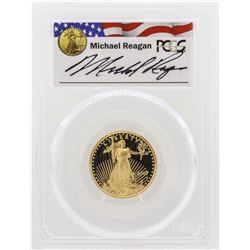 2007-W $10 American Gold Eagle Proof Coin PCGS PR69DCAM Reagan Legacy Series