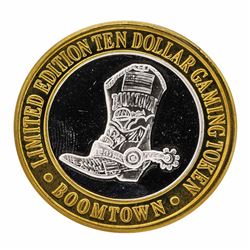 .999 Silver Boomtown Hotel & Casino Reno, NV $10 Limited Edition Gaming Token