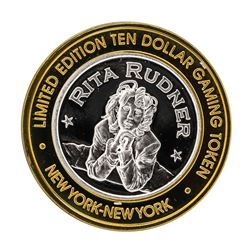 .999 Silver New York New York Hotel & Casino $10 Limited Edition Gaming Token