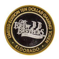 .999 Silver El Dorado Hotel & Casino Reno, Nevada $10 Limited Edition Gaming Tok