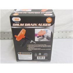 New hand held drain auger