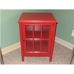New red cabinet
