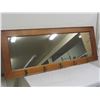 Image 1 : Mirror and  coat hook hanger