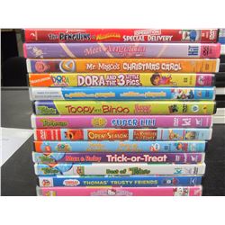 DVD's, children's movies