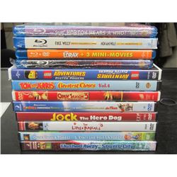 DVD's, children's movies