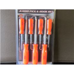 New Jumbo Pick & Hook Set