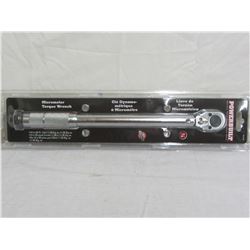 New Powerbuilt MicrometerTorque Wrench