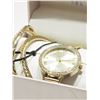 Image 2 : Adrienne Vittadini Water Resistant Watch and Bangle Set