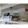 Image 1 : SHELF OF ASSORTED AUTOMOTIVE PRODUCTS/STERILIZER