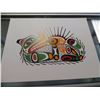 Image 2 : LOT OF ASSORTED NATIVE UNFRAMED PRINTS