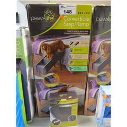 PAWSLIFE CONVERTIBLE STEP/RAMP- PET CAR SEAT COVER