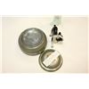 Image 2 : STAFFORD CHINA DOG AND COLLECTIBLE FIGURE AND MUSICAL DRESSER BOX