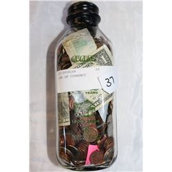 JAR OF CURRENCY