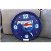 Image 1 : PEPSI WALL CLOCK