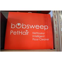 BOBSWEEP ROBOTIC VACUUM RED PET HAIR FLOOR CLEANER