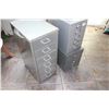 Image 2 : THREE METAL CABINETS WITH DRAWERS