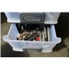 Image 3 : ROLLING 3-TIER BIN WITH CONTENTS