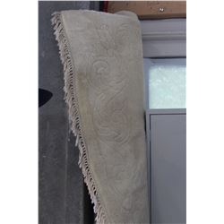 89" X 12 FRINGED AREA CARPET