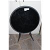 Image 2 : FOLDING METAL AND GLASSTOP ENDTABLE