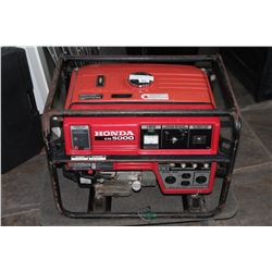 HONDA EM5000GENSET WITH COVER