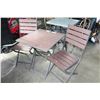 Image 2 : STONE INSERT DEMI LUNE TABLE