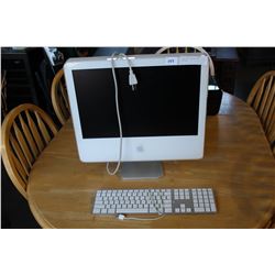 APPLE IMAC COMPUTER AND KEYBOARD