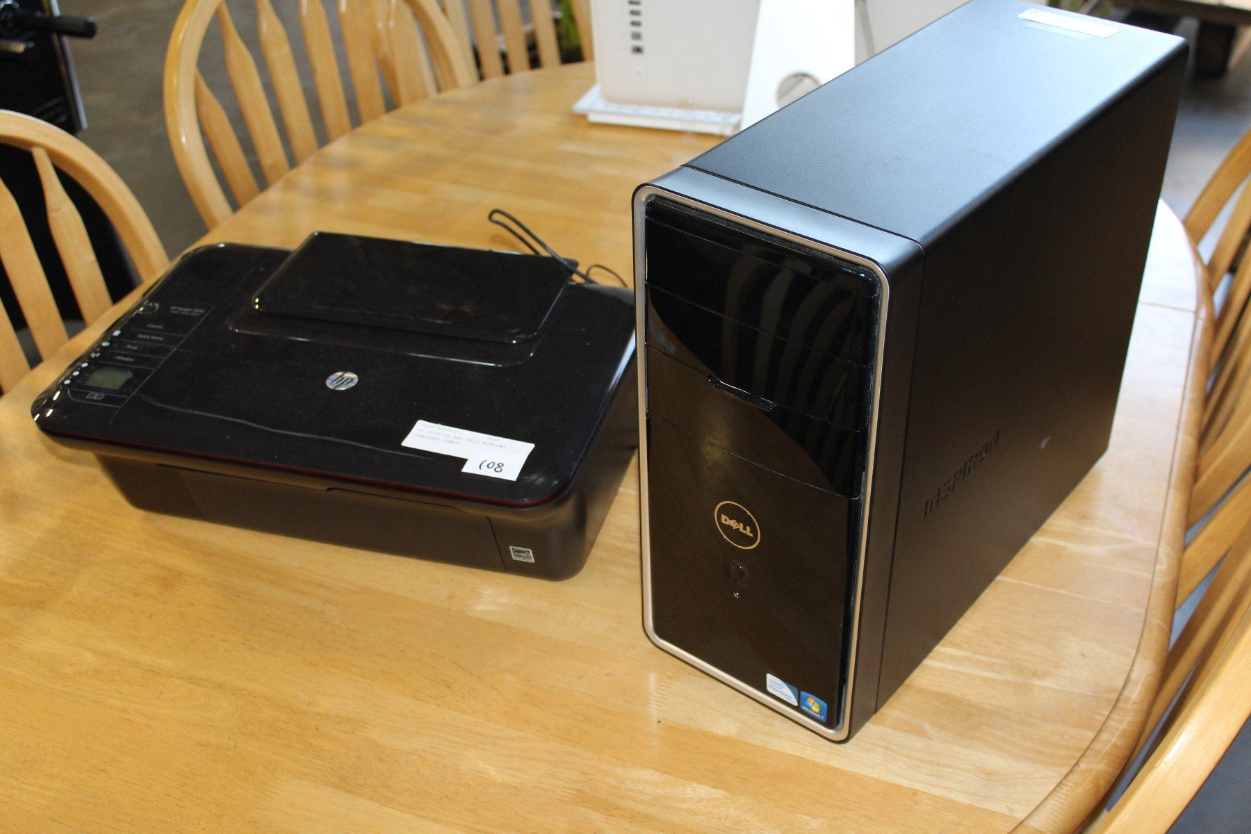 HP PRINTER AND DELL WINDOWS 7 COMPUTER TOWER
