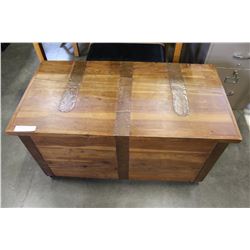 COPPER BANDED CEDAR CHEST