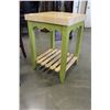 Image 2 : BUTCHER BLOCK KITCHEN ISLAND