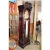 Image 2 : HOWARD MILLER SOLID MAHOGANY GRANDFATHER CLOCK, MODEL 610-289, STANDS 7FT 8 INCHES TALL, COMPLETE