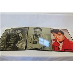 THREE ELVIS PRESLEY POSTERS